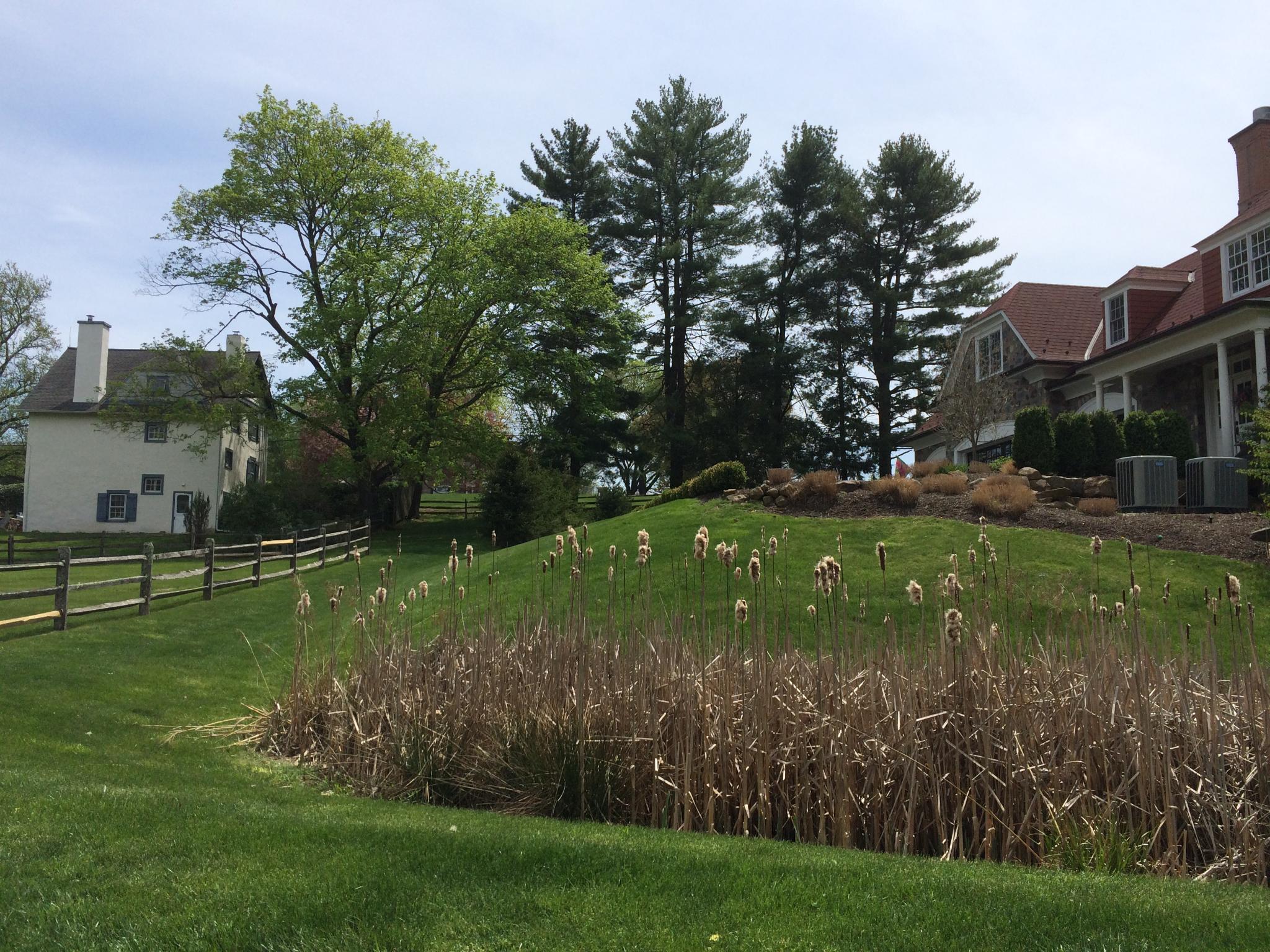 Surface Detention Basin in Easttown Township, Chester County, PA Alta provided various Civil Engineering & Land Development services for the development of this property, including Project Planning, Geotechnical Engineering, Site Design, Stormwater Management, and Erosion & Sediment Control.