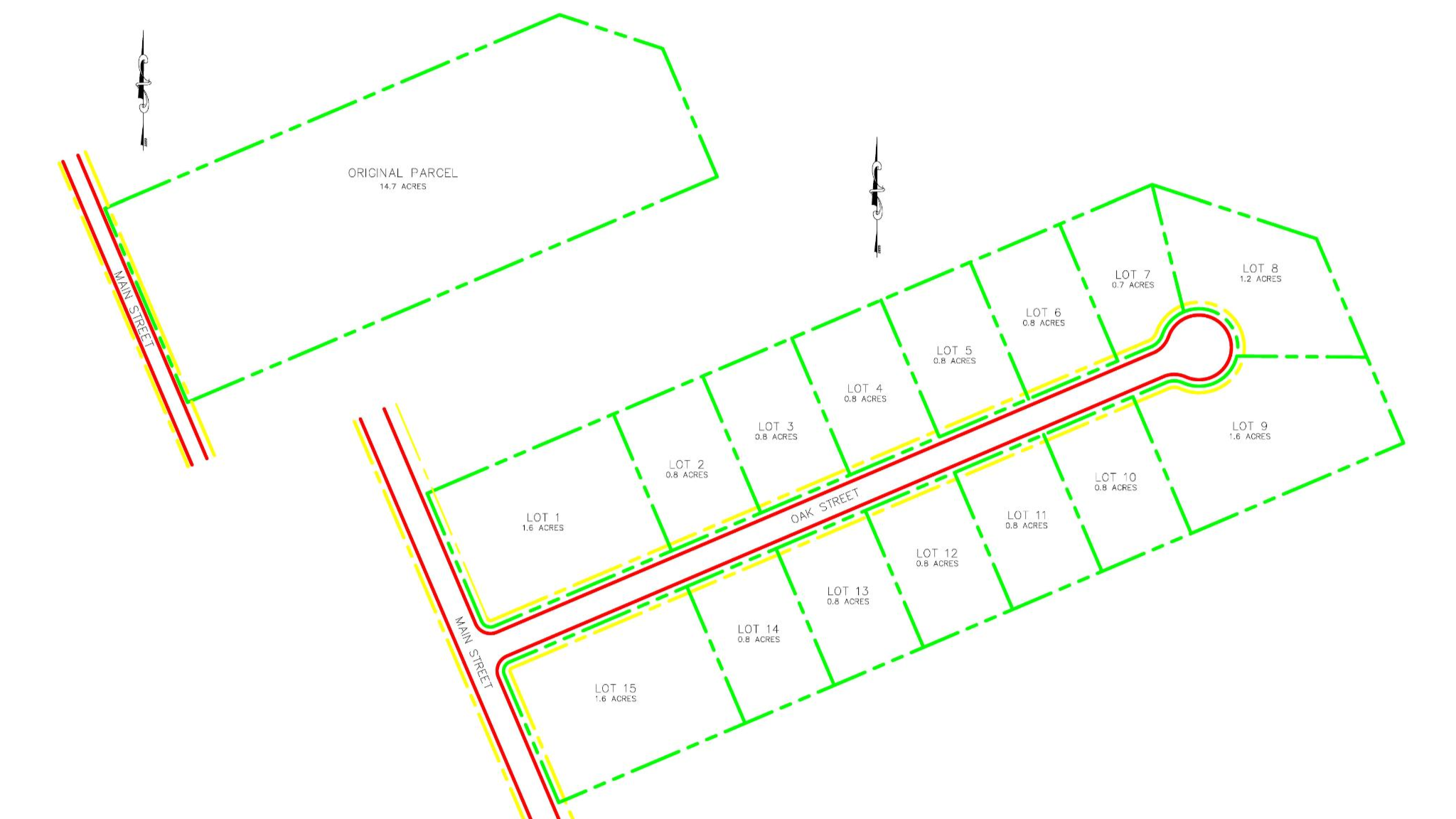 Example Subdivision Plan